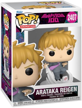 Figurine Funko Pop Mob Psycho 100 #2407 Arataka Reigen