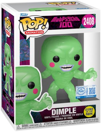 Figurine Funko Pop Mob Psycho 100 #2408 Dimple - Glow in the Dark