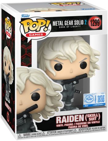 Figurine Funko Pop Metal Gear Solid #1299 Raiden (Skull Suit)
