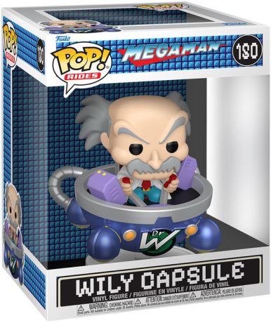 Figurine Funko Pop Mega Man #150 Wily Capsule (Mega Man X)