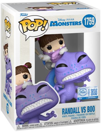 Figurine Funko Pop Monstres et Compagnie [Disney] #1759 Randall vs Bouh