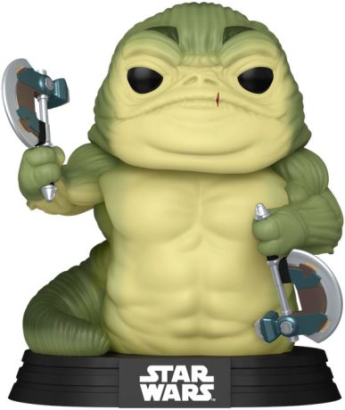 Figurine Funko Pop Star Wars : The Mandalorian & Grogu #843 Rotta the Hutt - Glow in the Dark
