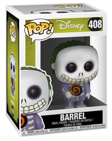 Figurine Funko Pop L'étrange Noël de M. Jack [Disney] #408 Barrel