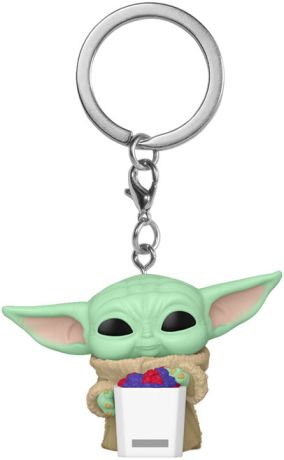 Figurine Funko Pop Star Wars : The Mandalorian & Grogu Grogu - Porte-clés