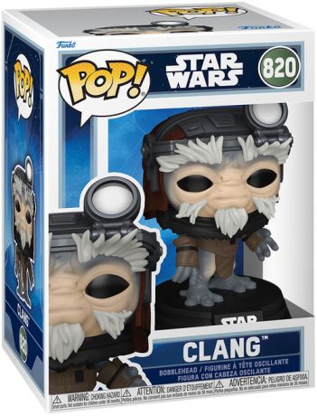 Figurine Funko Pop Star Wars : The Mandalorian & Grogu #820 Clang