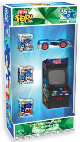 Figurine Funko Pop Sonic le Hérisson Starter Pack - Bitty Pop