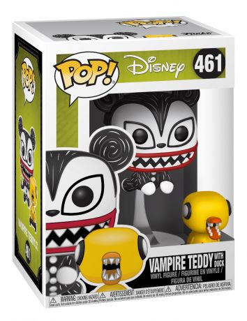 Figurine Funko Pop L'étrange Noël de M. Jack [Disney] #461 Vampire Teddy avec canard