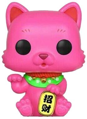 Figurine Funko Pop Funko Pop Asia Chat Chanceux (Rose)