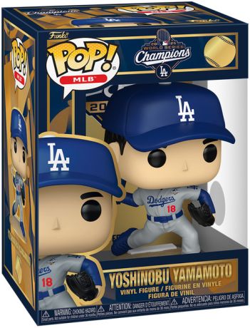 Figurine Funko Pop MLB : Ligue Majeure de Baseball Yoshinobu Yamamoto