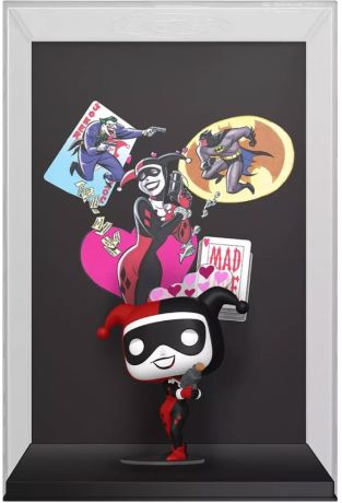 Figurine Funko Pop DC Comics #26 Harley Quinn (Batman Adventures Mad Love) - Comic Cover