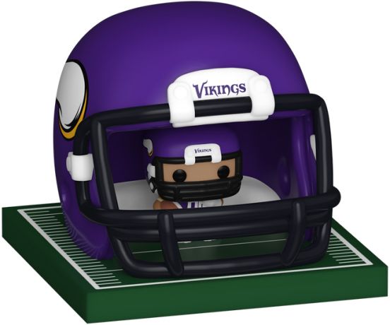 Figurine Funko Pop NFL Casque & Joueur Vikings - Bitty Pop