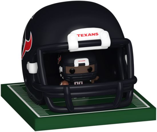 Figurine Funko Pop NFL Casque & Joueur Texans - Bitty Pop