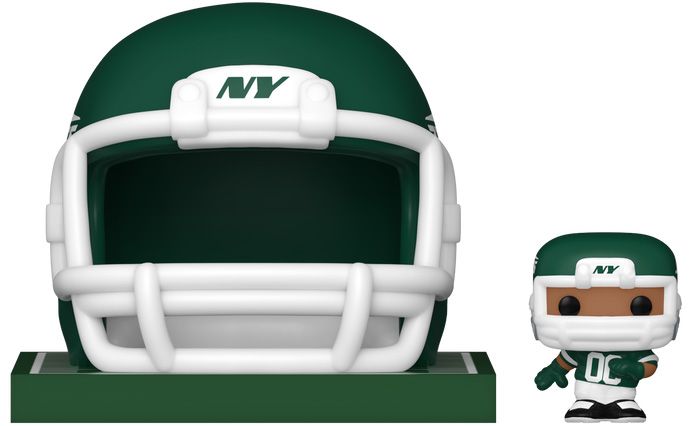 Figurine Funko Pop NFL Casque & Joueur Jets - Bitty Pop