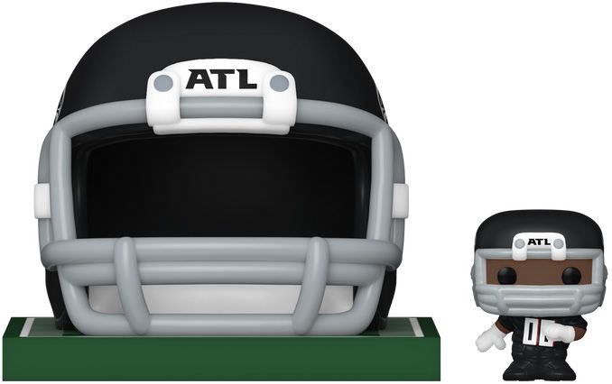 Figurine Funko Pop NFL Casque & Joueur Falcons - Bitty Pop