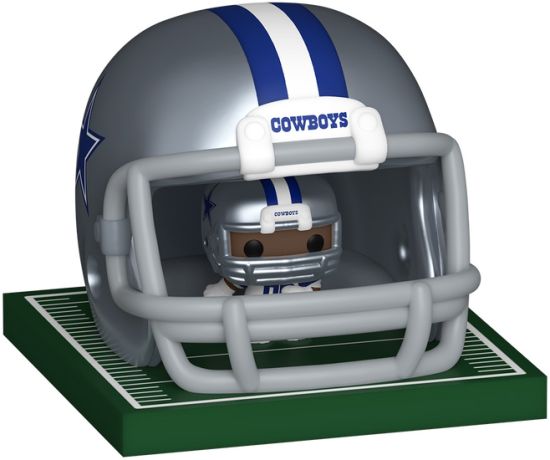 Figurine Funko Pop NFL Casque & Joueur Cowboys - Bitty Pop