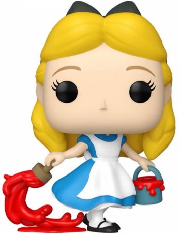 Figurine Funko Pop Alice au Pays des Merveilles [Disney] #1769 Alice avec un pinceau
