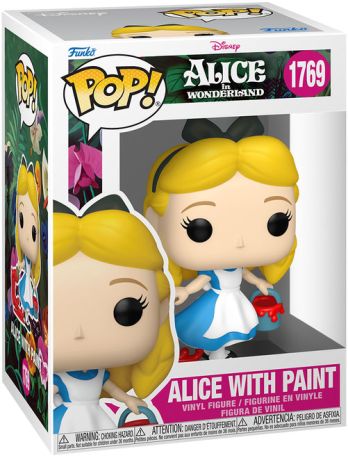 Figurine Funko Pop Alice au Pays des Merveilles [Disney] #1769 Alice avec un pinceau