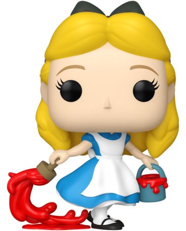 Figurine Funko Pop Alice au Pays des Merveilles [Disney] #1769 Alice avec un pinceau