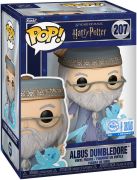 Figurine Pop Harry Potter #207 Albus Dumbledore avec son Patronus (Phénix)