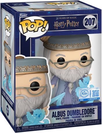Figurine Funko Pop Harry Potter #207 Albus Dumbledore avec son Patronus (Phénix)