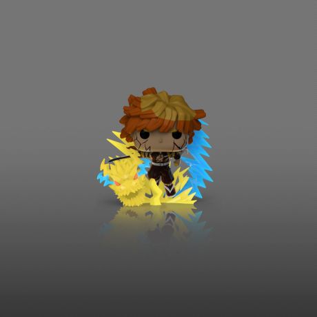 Figurine Funko Pop Demon Slayer #2502 Zenitsu Agatsuma - Glow in the Dark