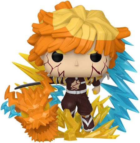Figurine Funko Pop Demon Slayer #2502 Zenitsu Agatsuma - Glow in the Dark