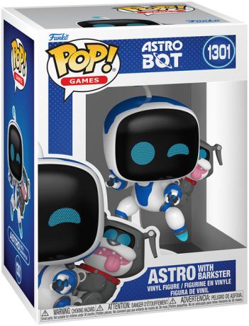 Figurine Funko Pop PlayStation #1301 Astro avec Barkster