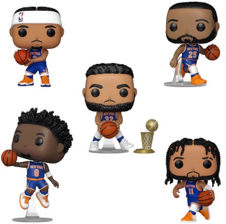 Figurine Funko Pop NBA New York Knicks Champions de la finale 2026 - Pack