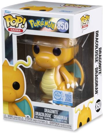 Figurine Funko Pop Pokémon #850 Dracolosse - Nacré
