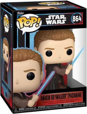 Figurine Funko Pop Star Wars 2 : L'Attaque des clones #864 Anakin Skywalker (Padawan)