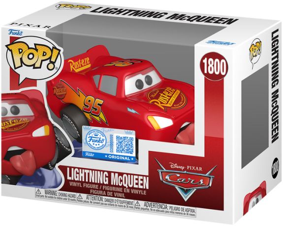 Figurine Funko Pop Cars [Disney] #1800 Flash McQueen
