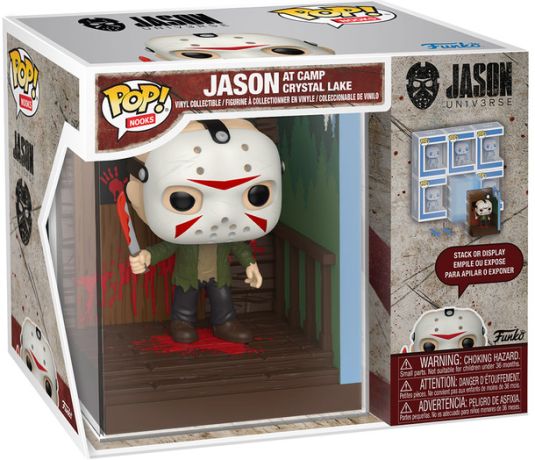 Figurine Funko Pop Vendredi 13 Jason à Camp Crystal Lake - Nook