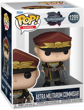 Figurine Funko Pop Warhammer 40000 #1289 Astra Militarum Commisar
