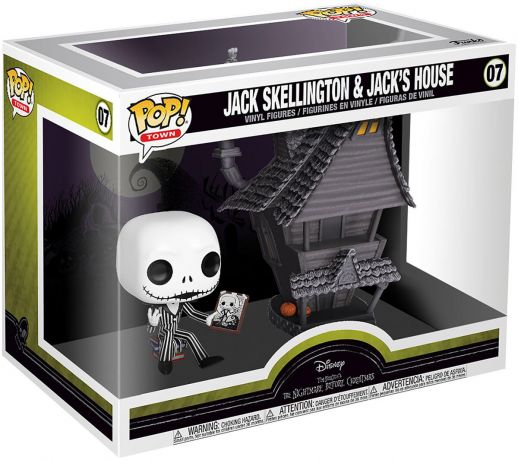 Figurine Funko Pop L'étrange Noël de M. Jack [Disney] #07 Jack avec sa maison