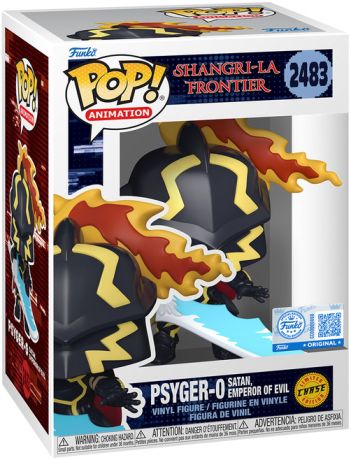 Figurine Funko Pop Shangri-La Frontier #2483 Psyger-0 Satan Emperor of Evil [Chase]
