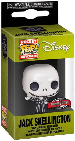 Figurine Funko Pop L'étrange Noël de M. Jack [Disney] Jack - Métallique - Porte-clés