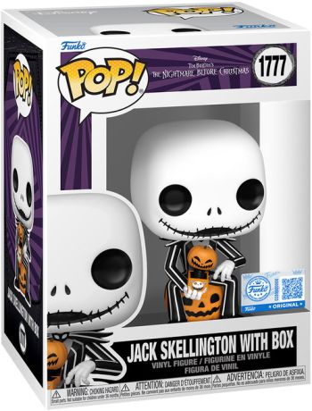 Figurine Funko Pop L'étrange Noël de M. Jack [Disney] #1777 Jack Skellington avec Boite