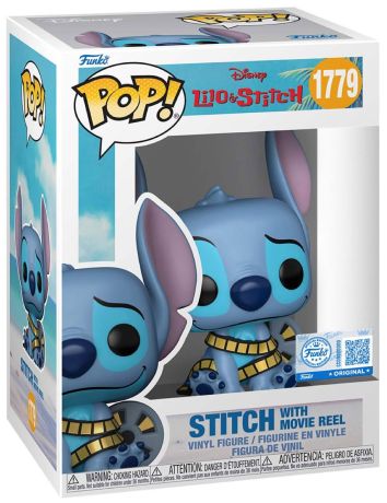 Figurine Funko Pop Lilo et Stitch [Disney] #1779 Stitch avec Bobine de film