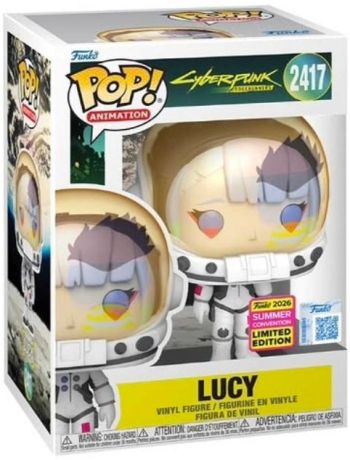 Figurine Funko Pop Cyberpunk 2077 #2417 Lucy en combinaison spatiale
