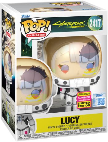 Figurine Funko Pop Cyberpunk 2077 #2417 Lucy en combinaison spatiale