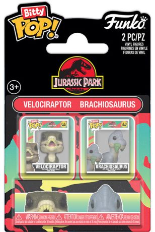 Figurine Funko Pop Five Nights at Freddy's Velociraptor & Brachiosaurus - Pack Bitty Pop