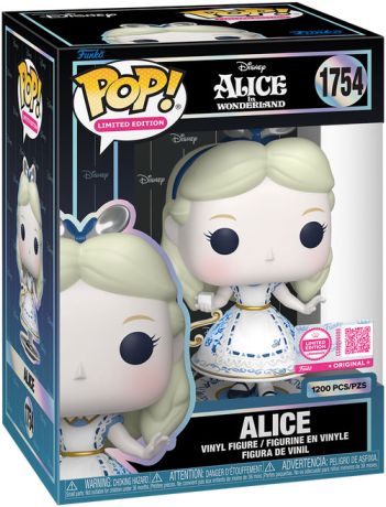 Figurine Funko Pop Alice au Pays des Merveilles [Disney] Alice (Porcelain)