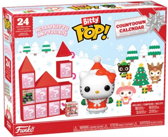 Figurine Funko Pop Sanrio Calendrier de l'Avent 2026 Hello Kitty - Bitty Pop