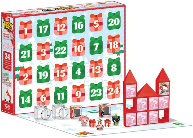 Figurine Funko Pop Sanrio Calendrier de l'Avent 2026 Hello Kitty - Bitty Pop