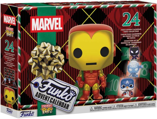 Figurine Funko Pop Marvel Comics Calendrier de l'Avent 2026 - Pocket Pop
