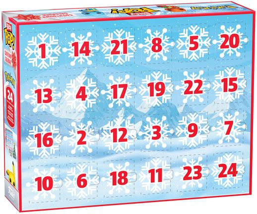 Figurine Funko Pop Pokémon Calendrier de l'Avent 2026 - Bitty Pop