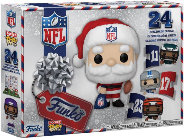 Figurine Funko Pop NFL Calendrier de l'Avent 2026 - Pocket Pop