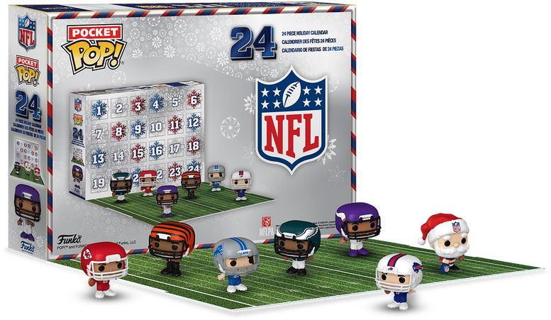 Figurine Funko Pop NFL Calendrier de l'Avent 2026 - Pocket Pop