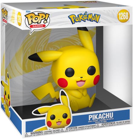 Figurine Funko Pop Pokémon Pikachu - 25 cm