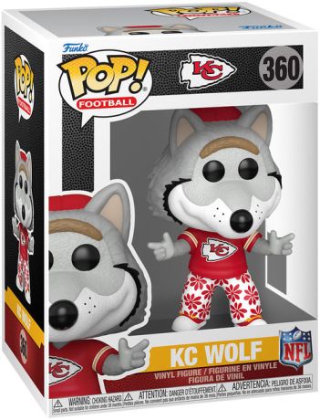 Figurine Funko Pop NFL #360 KC Wolf